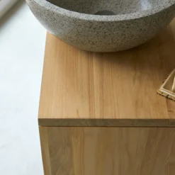 Kwarto - Meuble Sous Vasque En Teck Massif 60 Cm -Homezia Soldes Boutique 1200 1200 meuble sous vasque en teck massif kwarto 60 cm 2