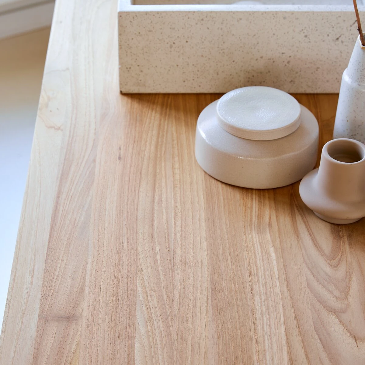 Layang - Meuble Sous Vasque En Teck Massif 160 Cm 3 Layang - Meuble Sous Vasque En Teck Massif 160 Cm – Image 3