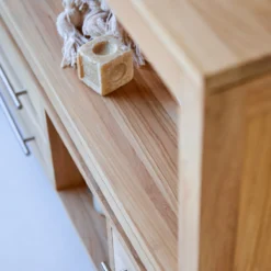 Layang - Meuble Sous Vasque En Teck Massif 160 Cm 11 Layang - Meuble Sous Vasque En Teck Massif 160 Cm -Homezia Soldes Boutique 1200 1200 meuble sous vasque en teck massif layang 160 cm 5