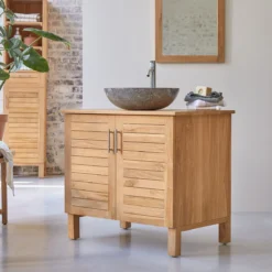 Soho - Meuble Sous Vasque En Teck Massif 85 Cm 7 Soho - Meuble Sous Vasque En Teck Massif 85 Cm -Homezia Soldes Boutique 1200 1200 meuble sous vasque en teck massif soho 85 cm 2