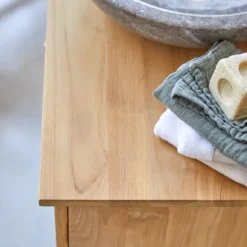 Soho - Meuble Sous Vasque En Teck Massif 85 Cm 8 Soho - Meuble Sous Vasque En Teck Massif 85 Cm -Homezia Soldes Boutique 1200 1200 meuble sous vasque en teck massif soho 85 cm 3