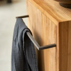 Stelle - Meuble Sous Vasque En Teck Massif Gauche -Homezia Soldes Boutique 1200 1200 meuble sous vasque en teck massif stelle gauche 3