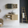 Typo - Meuble Sous Vasque En Teck Massif 90 Cm