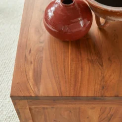 Bonnie - Meuble TV En Acacia Massif 150 Cm -Homezia Soldes Boutique 1200 1200 meuble tv en acacia massif bonnie 150 cm 2