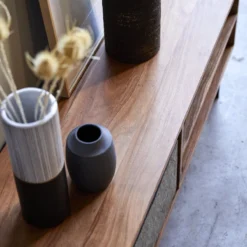 Temis - Meuble TV En Acacia 160 Cm -Homezia Soldes Boutique 1200 1200 meuble tv en acacia temis 160 cm 7