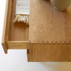 Jeanne - Meuble TV En Chêne Massif 200 Cm -Homezia Soldes Boutique 1200 1200 meuble tv en chene massif jeanne 200 cm 3