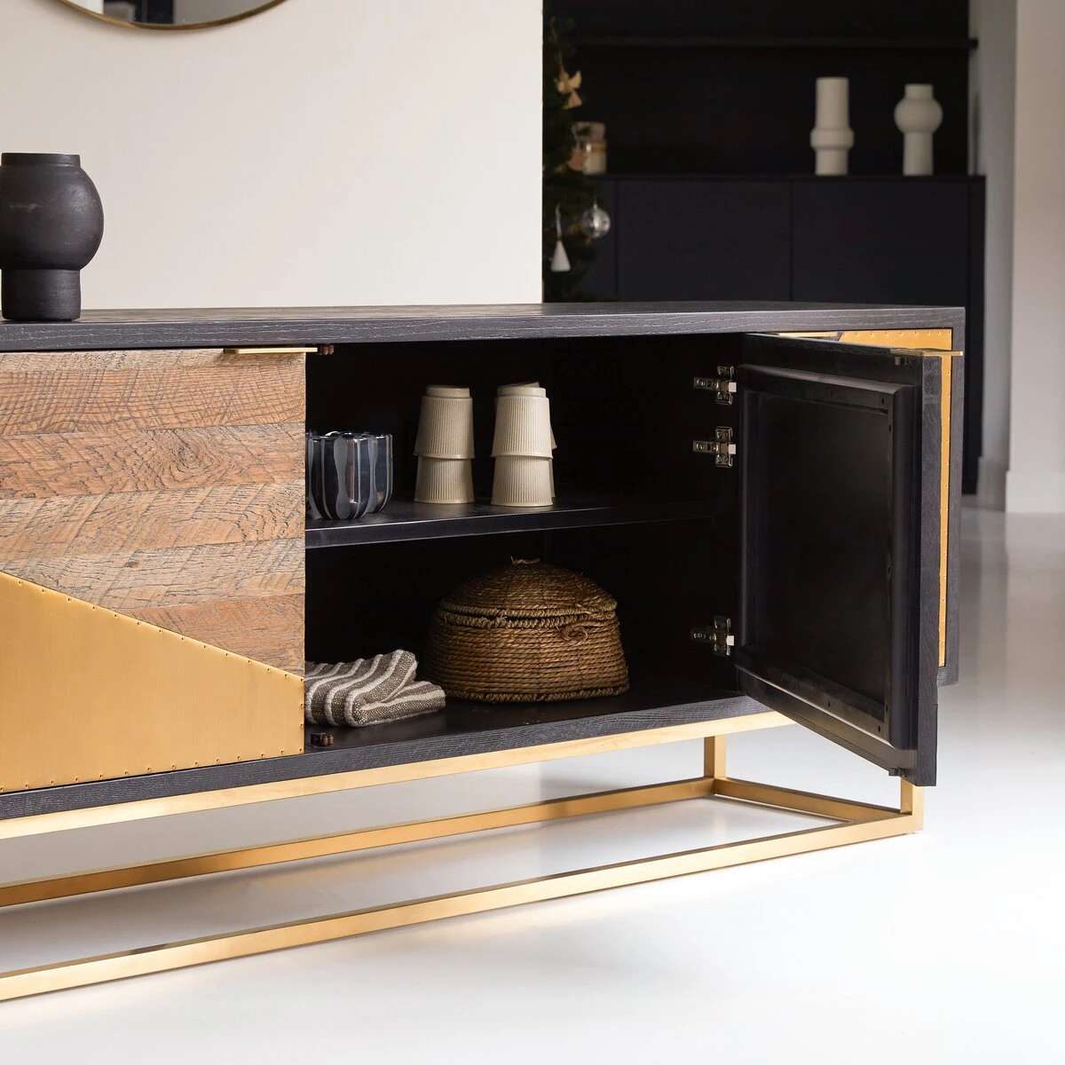 Oscar - Meuble TV En Chêne 240 Cm 2 Oscar - Meuble TV En Chêne 240 Cm – Image 2