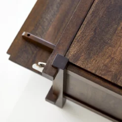 Arko - Meuble TV En Manguier Massif 120 Cm -Homezia Soldes Boutique 1200 1200 meuble tv en manguier massif 120 cm 5