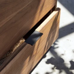 Senson - Meuble TV En Noyer Massif 120 Cm -Homezia Soldes Boutique 1200 1200 meuble tv en noyer massif senson 120 cm 5