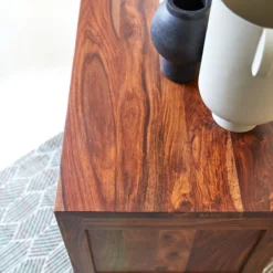 Bonnie - Meuble TV En Palissandre Massif 150 Cm -Homezia Soldes Boutique 1200 1200 meuble tv en palissandre massif bonnie 150 cm 2