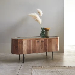 Jade - Meuble TV En Palissandre Massif Et Marbre 130 Cm -Homezia Soldes Boutique 1200 1200 meuble tv en palissandre massif et marbre jade 130 cm 3