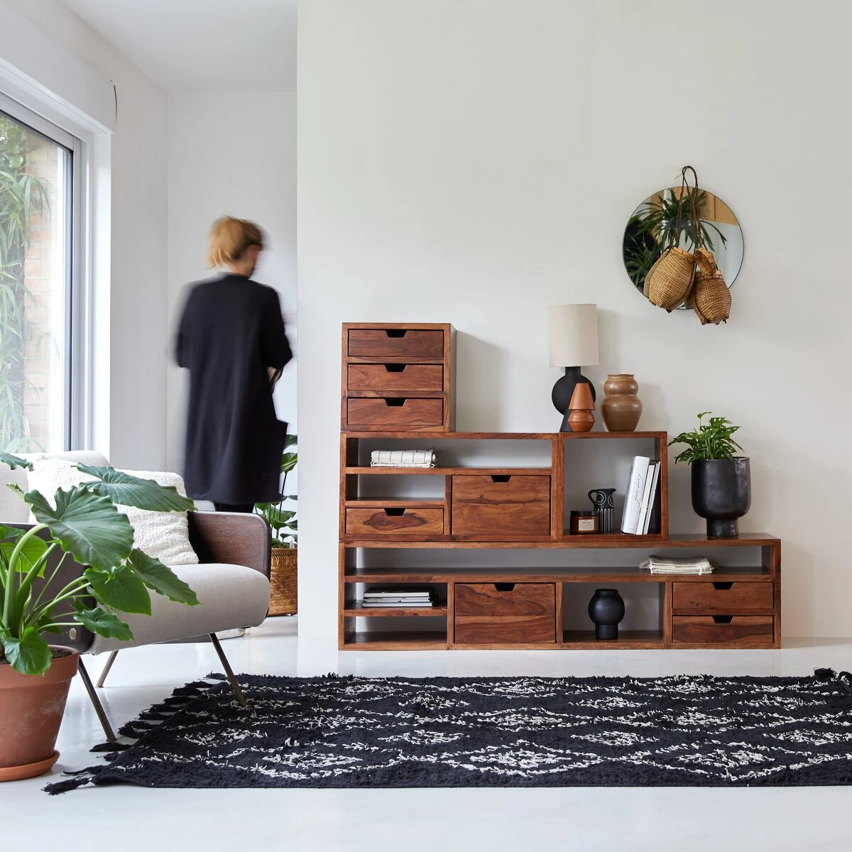 Kwarto - Meuble TV En Palissandre Massif 85 Cm 5 Kwarto - Meuble TV En Palissandre Massif 85 Cm – Image 5