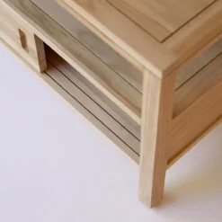 Anton - Meuble TV En Teck Massif 100 Cm 10 Anton - Meuble TV En Teck Massif 100 Cm -Homezia Soldes Boutique 1200 1200 meuble tv en teck massif anton 100 cm 4