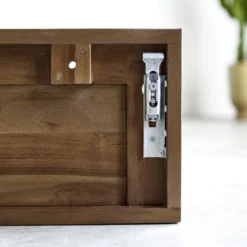 Circa - Meuble TV En Teck Massif 3 Tiroirs 160 Cm -Homezia Soldes Boutique 1200 1200 meuble tv en teck massif circa 3 tiroirs 160 cm 4