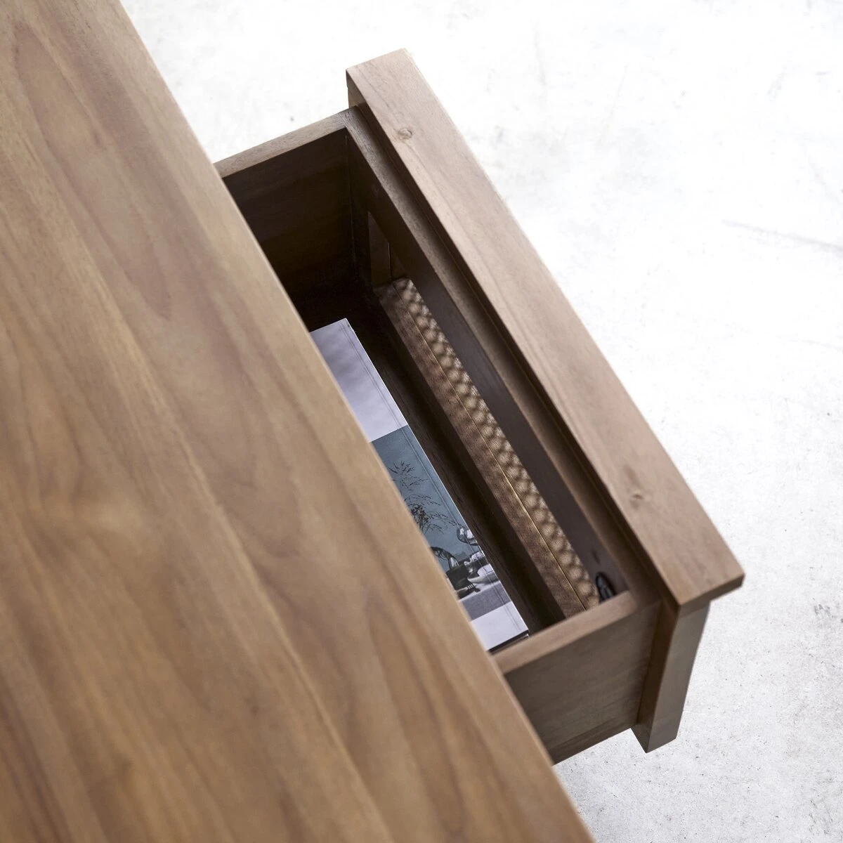 Roots - Meuble TV En Teck Massif Et Cannage 160 Cm 6 Roots - Meuble TV En Teck Massif Et Cannage 160 Cm â Image 6