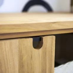 Jonàk - Meuble TV En Teck Massif 140 Cm -Homezia Soldes Boutique 1200 1200 meuble tv en teck massif jonak 140 cm 2