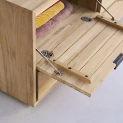 Senson - Meuble TV En Teck Massif 120 Cm 12 Senson - Meuble TV En Teck Massif 120 Cm -Homezia Soldes Boutique 1200 1200 meuble tv en teck massif senson 120 cm 5