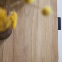 Senson - Meuble TV En Teck Massif 180 Cm -Homezia Soldes Boutique 1200 1200 meuble tv en teck massif senson 180 cm 2