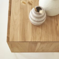 Honorine - Meuble TV Haut En Teck Massif 170 Cm -Homezia Soldes Boutique 1200 1200 meuble tv haut en teck massif honorine 170 cm 2