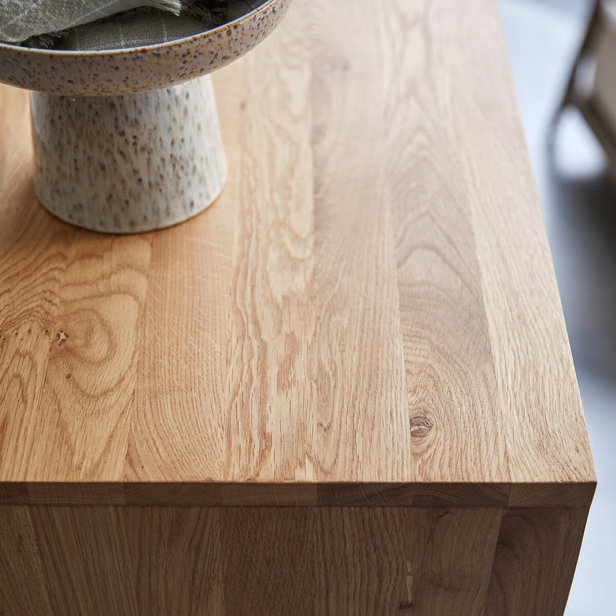 Miho - Bibliothèque Basse En Chêne Massif 3 Miho - Bibliothèque Basse En Chêne Massif – Image 3