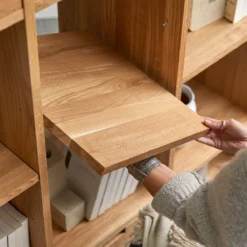 Miho - Console En Chêne Massif -Homezia Soldes Boutique 1200 1200 miho console en chene massif 4