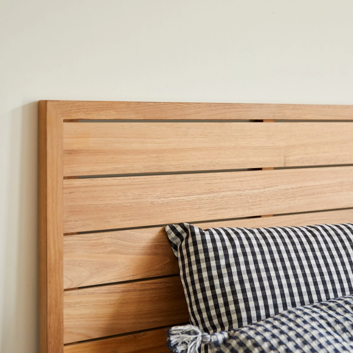 Minimalys - Tête De Lit Enfant En Teck Massif 95cm 2 Minimalys - Tête De Lit Enfant En Teck Massif 95cm – Image 2