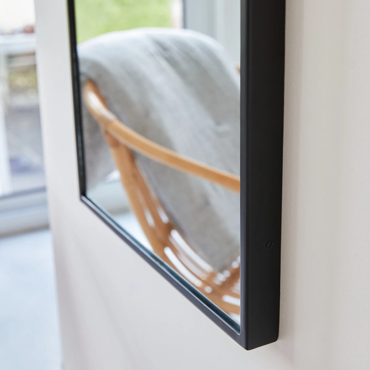 Nordic - Miroir Déco En Métal 80x50 Cm 2 Nordic - Miroir Déco En Métal 80x50 Cm – Image 2