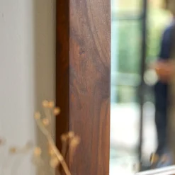 Kwarto - Miroir Déco En Palissandre Massif 100x50 Cm -Homezia Soldes Boutique 1200 1200 miroir deco en palissandre massif kwarto 100x50 cm 4