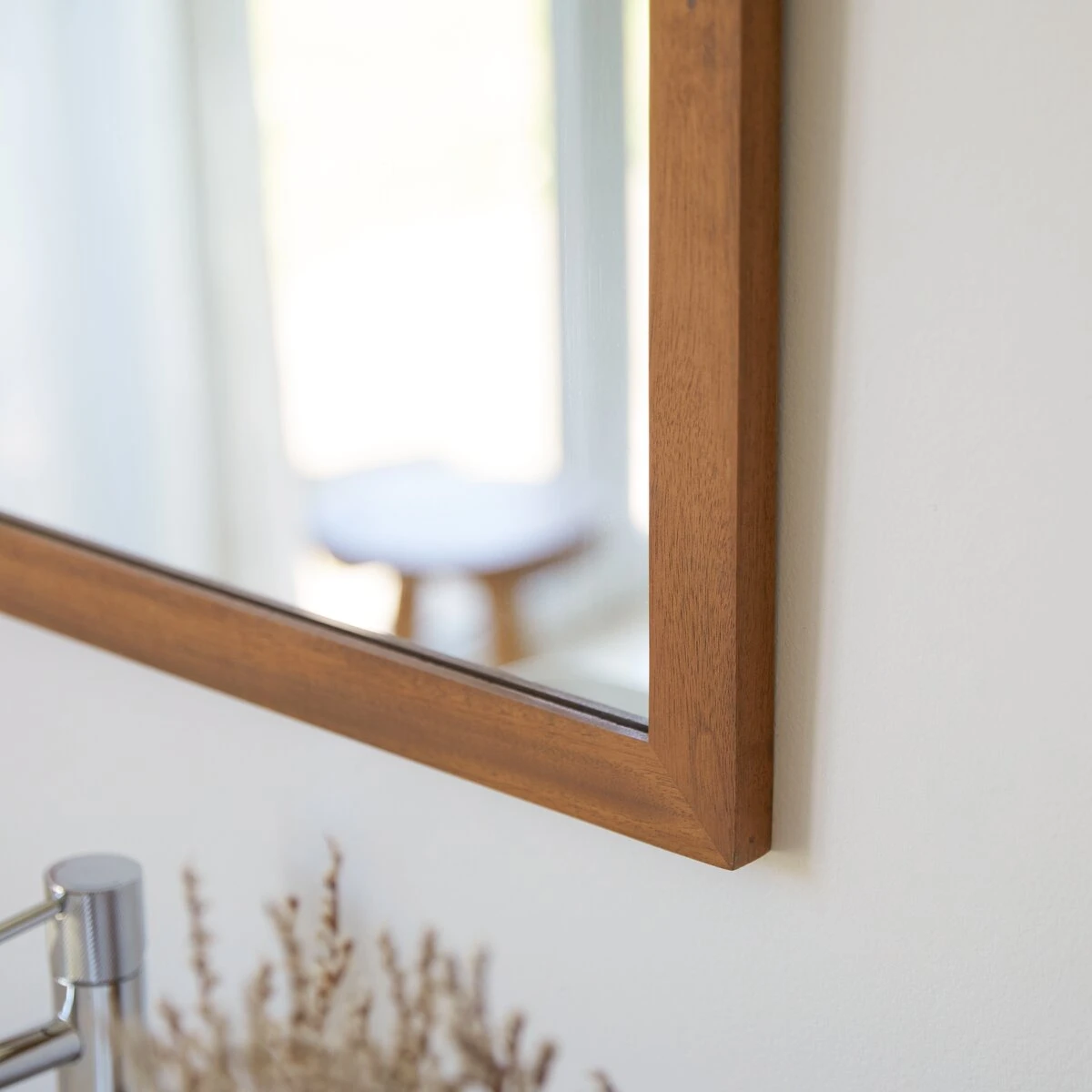 Loggia - Miroir En Acacia 70x50 Cm 2 Loggia - Miroir En Acacia 70x50 Cm – Image 2