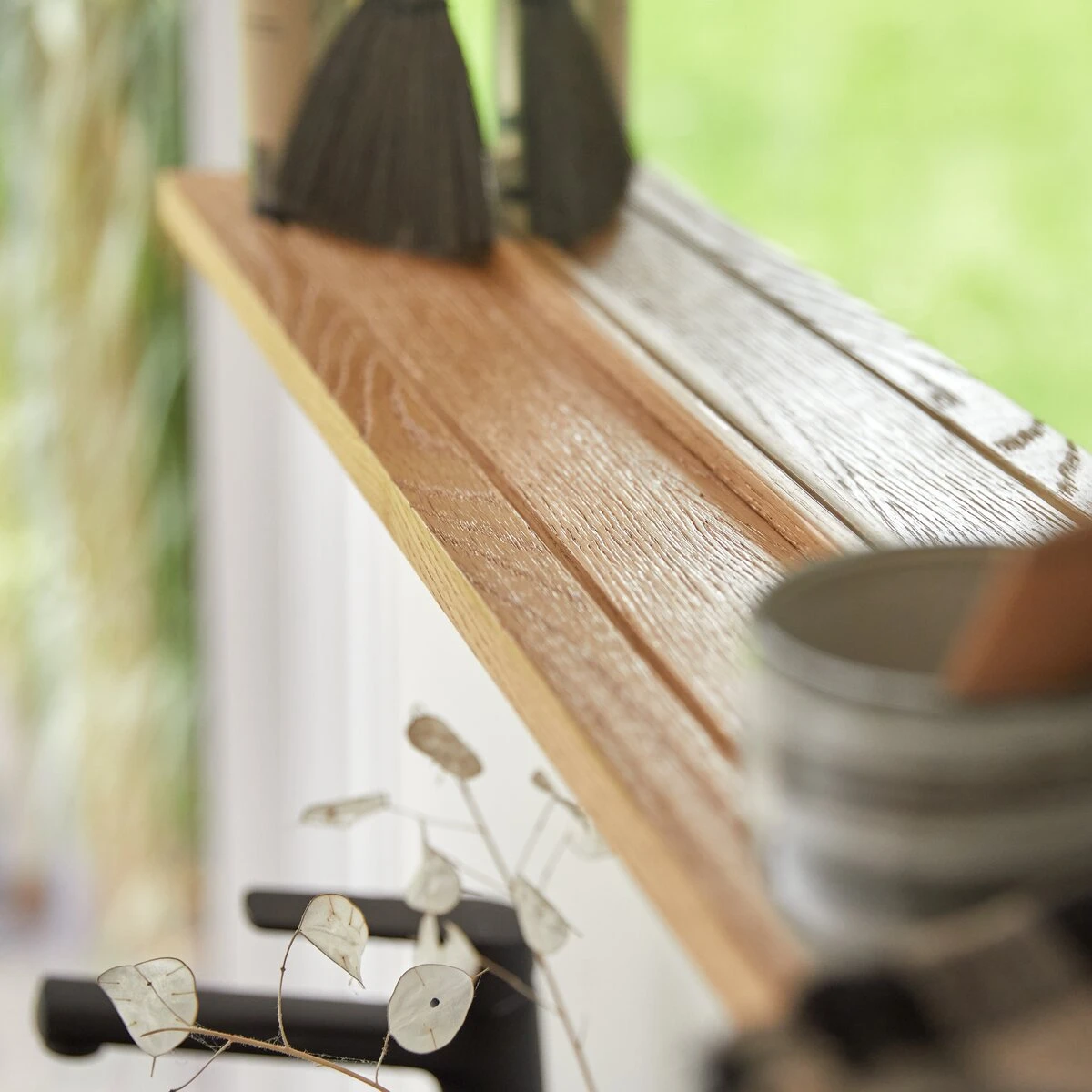 Easy - Miroir En Chêne 120x50 Cm 2 Easy - Miroir En Chêne 120x50 Cm – Image 2