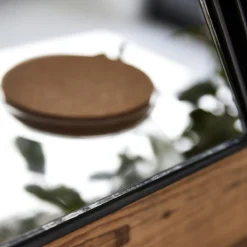 Maho - Miroir En Métal 60 Cm -Homezia Soldes Boutique 1200 1200 miroir en metal maho 60 cm 7