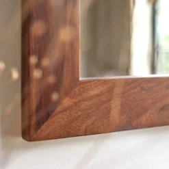 Kwarto - Miroir En Palissandre 70x50 Cm -Homezia Soldes Boutique 1200 1200 miroir en palissandre massif kwarto 70x50 cm 2