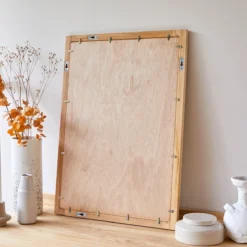 Bahya - Miroir En Teck 70x50 Cm -Homezia Soldes Boutique 1200 1200 miroir en teck massif bahya 70x50 cm 3