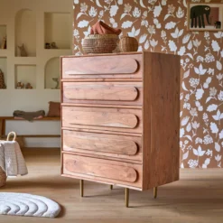 Olga - Chiffonnier Enfant En Acacia Massif -Homezia Soldes Boutique 1200 1200 olga chiffonnier enfant en acacia massif 3