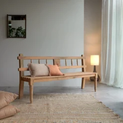 Paula - Banc En Teck Massif Recyclé 9 Paula - Banc En Teck Massif Recyclé -Homezia Soldes Boutique 1200 1200 paula banc en teck massif recycle 3