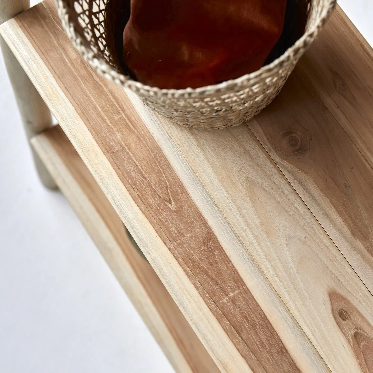 Kilim - Porte Serviette En Teck Massif 8 Kilim - Porte Serviette En Teck Massif â Image 8