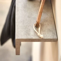 Clea - Porte Serviette Mural Béton Grey -Homezia Soldes Boutique 1200 1200 porte serviette mural en beton gris clea 2