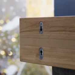 Sasha - Porte Serviette Mural En Teck Massif 60 Cm -Homezia Soldes Boutique 1200 1200 porte serviette mural en teck massif sasha 60 cm 3