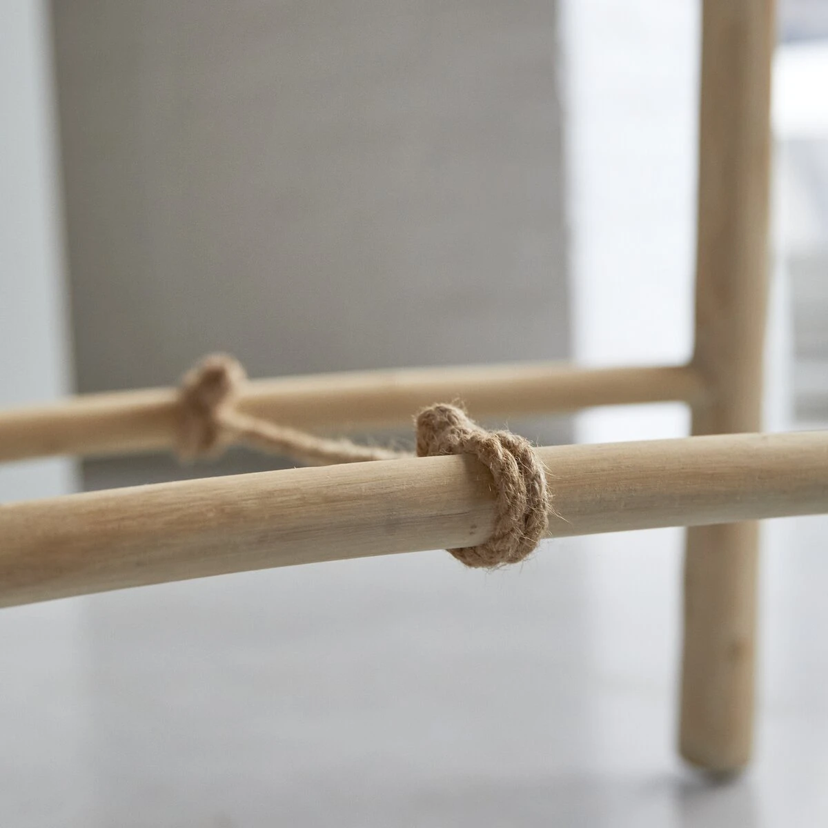 Kilim - Porte Serviette Simple En Teck Massif 5 Kilim - Porte Serviette Simple En Teck Massif – Image 5