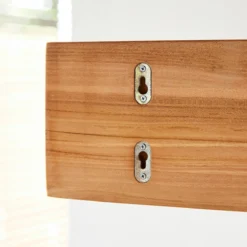 Sasha - Etagère Murale Enfant En Teck Massif 60 Cm 9 Sasha - Etagère Murale Enfant En Teck Massif 60 Cm -Homezia Soldes Boutique 1200 1200 sasha etagere murale enfant en teck massif 60 cm 4