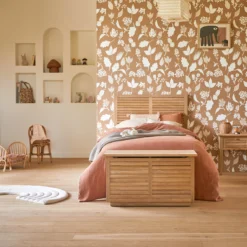 Suzette - Coffre Enfant En Teck Massif