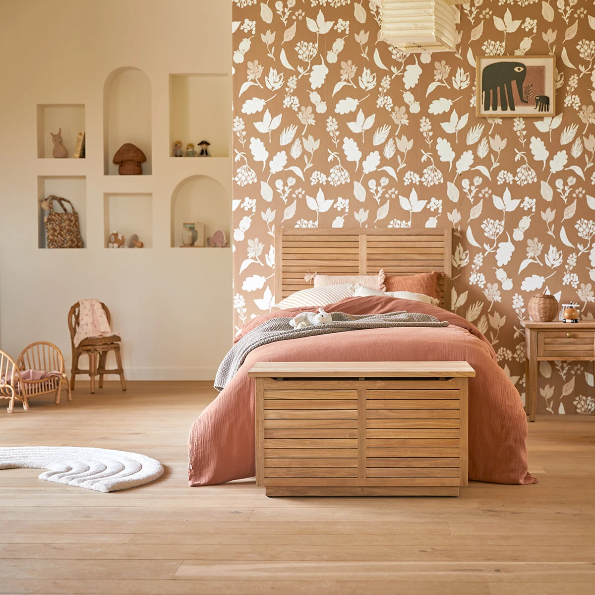 Suzette - Coffre Enfant En Teck Massif 1 Suzette - Coffre Enfant En Teck Massif