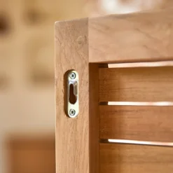 Suzette - Tête De Lit Enfant En Teck Massif 95 Cm -Homezia Soldes Boutique 1200 1200 suzette tete de lit enfant en teck massif 95 cm 2