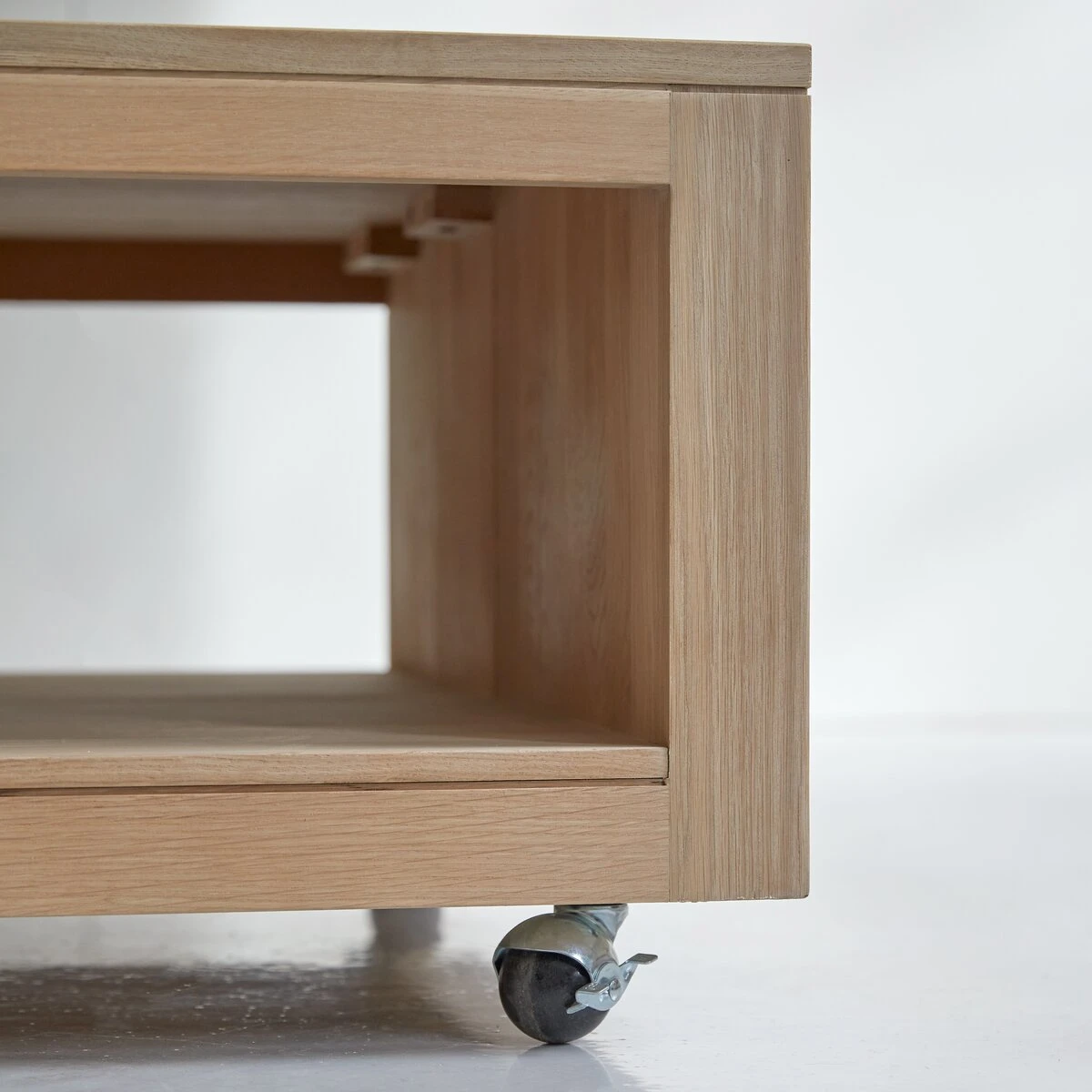 Anoa - Table Basse Carrée En Chêne Massif 5 Anoa - Table Basse Carrée En Chêne Massif – Image 5