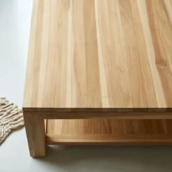 Eve - Table Basse Carrée En Teck Massif -Homezia Soldes Boutique 1200 1200 table basse carree en teck massif eve 2