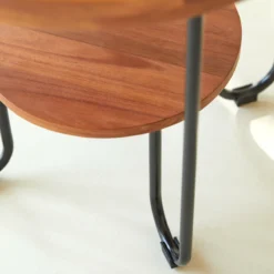 Key Wood - Table Basse En Acacia Massif -Homezia Soldes Boutique 1200 1200 table basse en acacia massif key wood 3