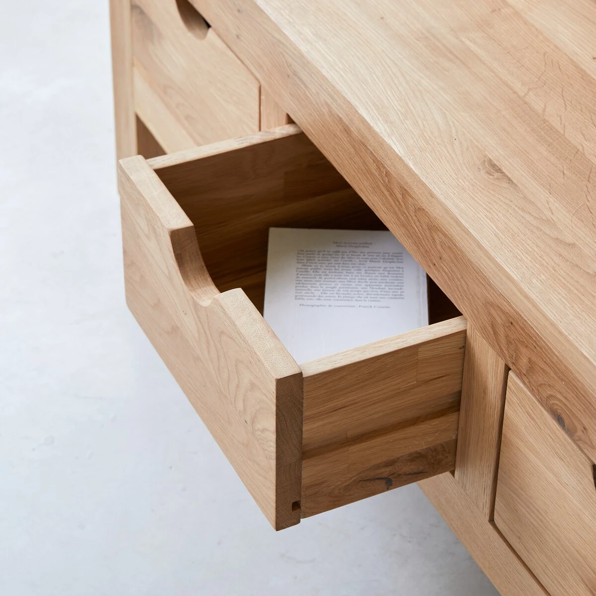 Oliver - Table Basse En Chêne Massif 2 Oliver - Table Basse En Chêne Massif – Image 2