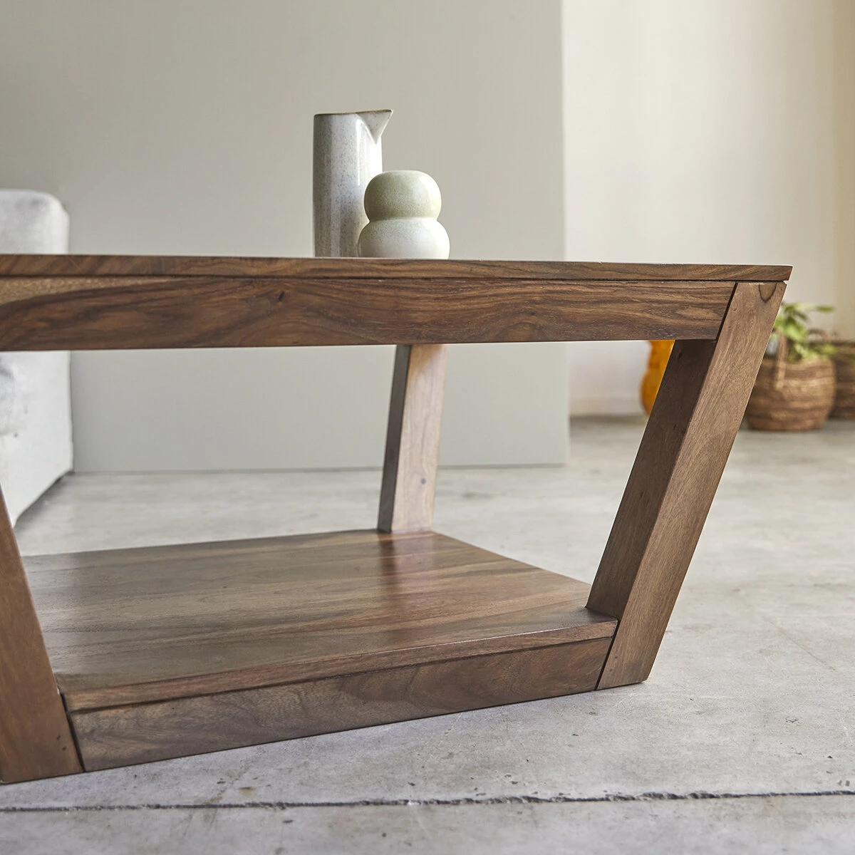 Villa - Table Basse En Palissandre Massif 4 Villa - Table Basse En Palissandre Massif – Image 4