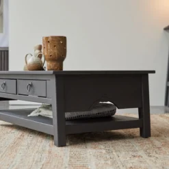 Thaki Black - Table Basse En Pin Massif -Homezia Soldes Boutique 1200 1200 table basse en pin thaki black 5