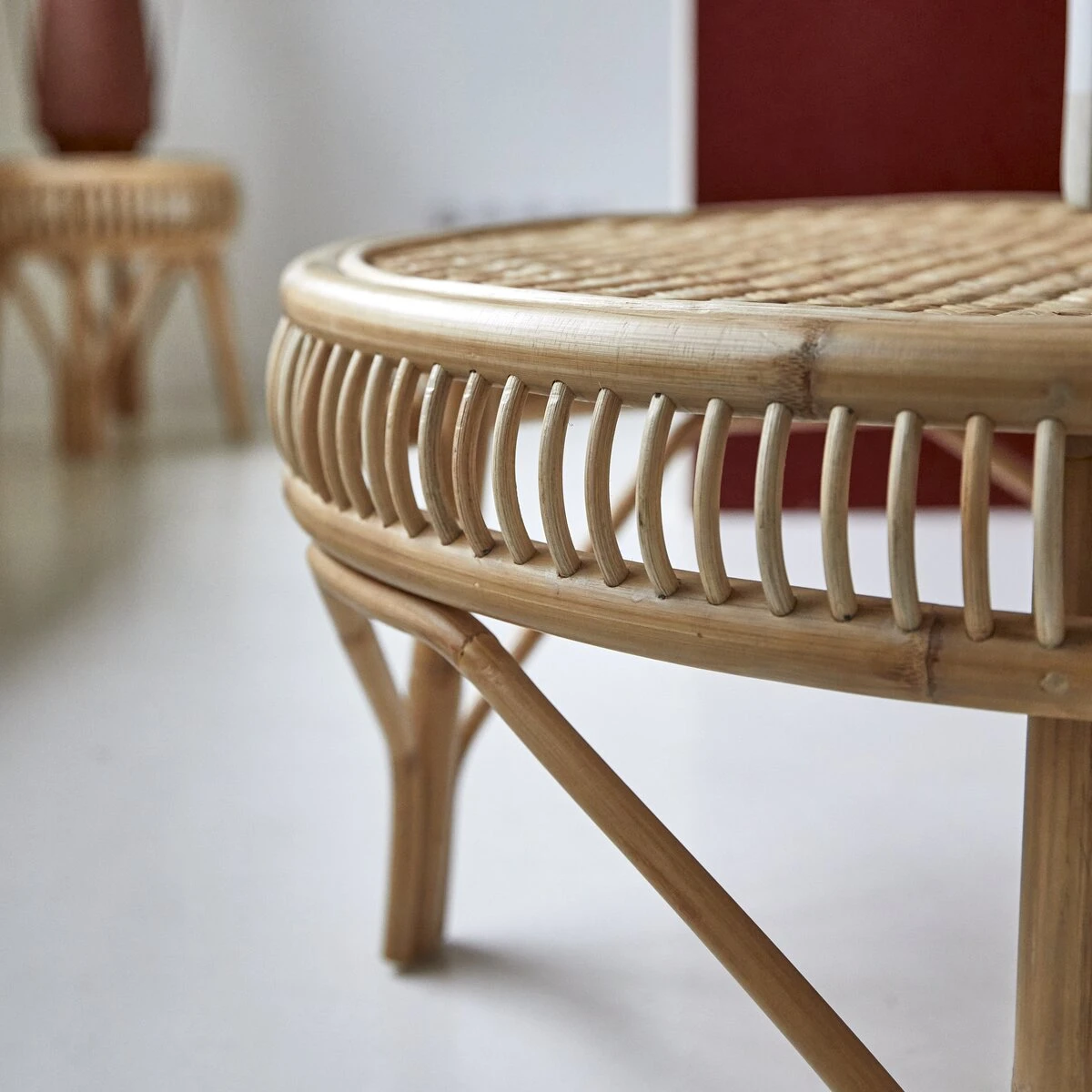 Zita - Table Basse En Rotin 7 Zita - Table Basse En Rotin – Image 7